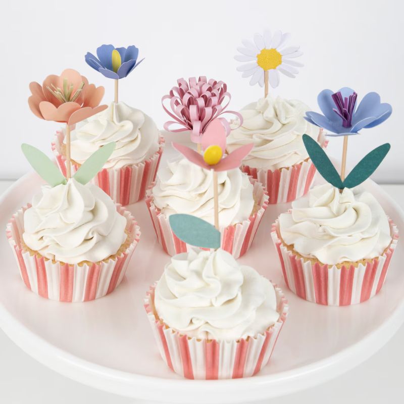 Blumen Cupcake Kit