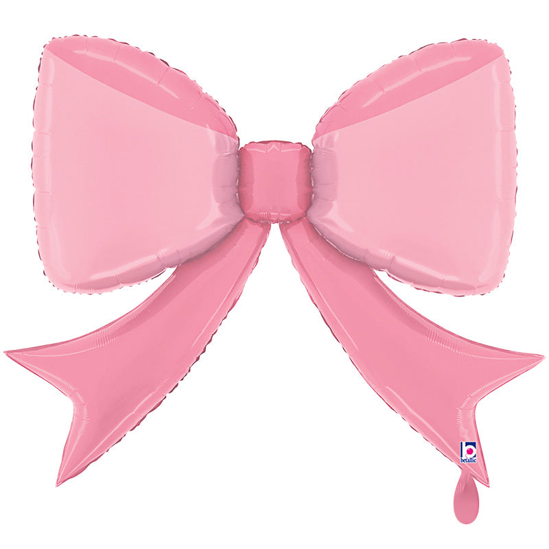Rosa Schleifen Folienballon