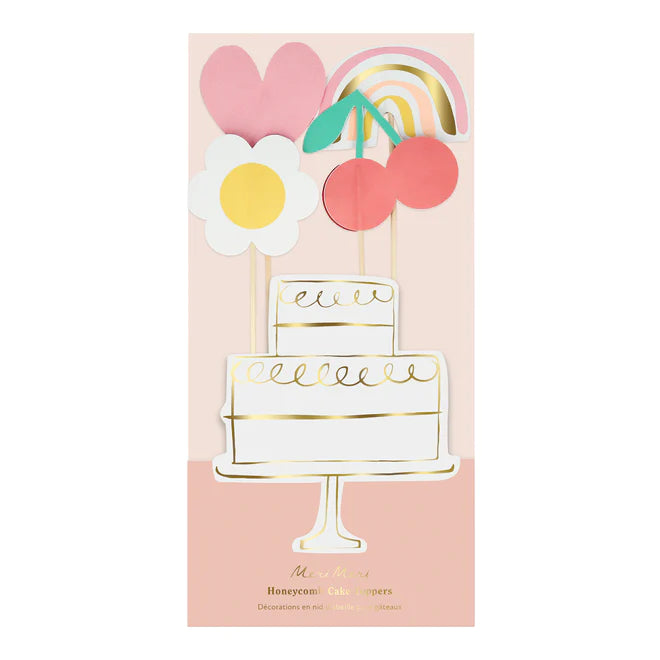 Happy Icons Cake Topper