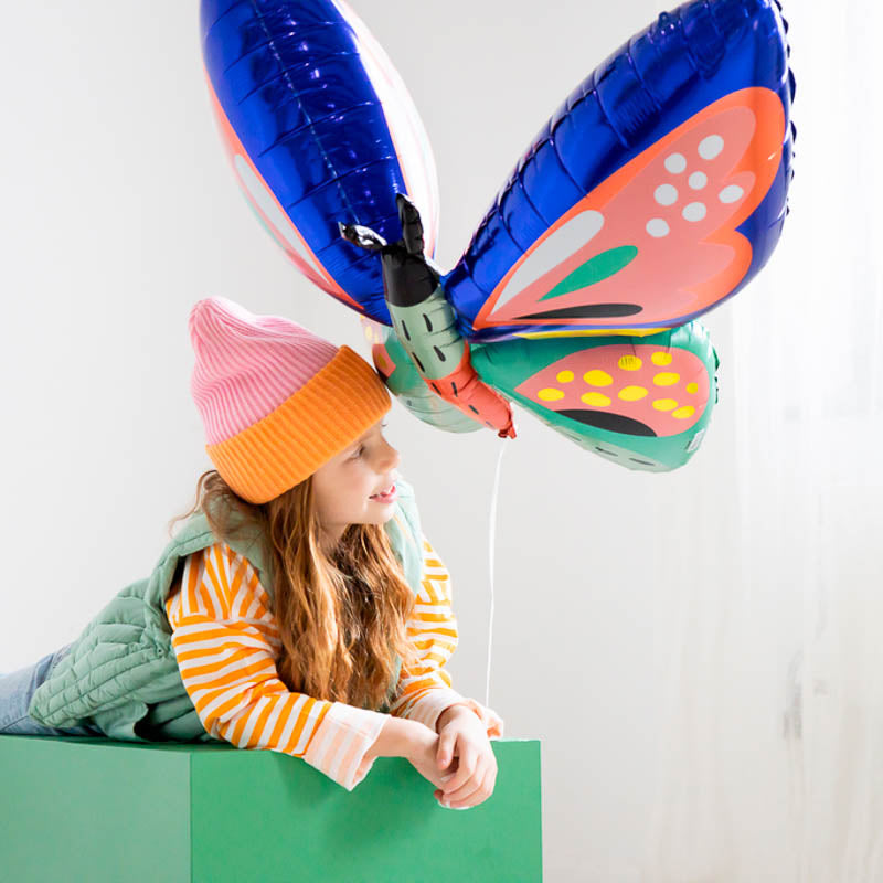 Schmetterling Folienballon / Bunt