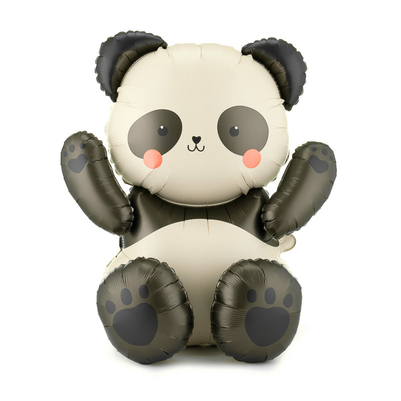 panda ballon sitzend