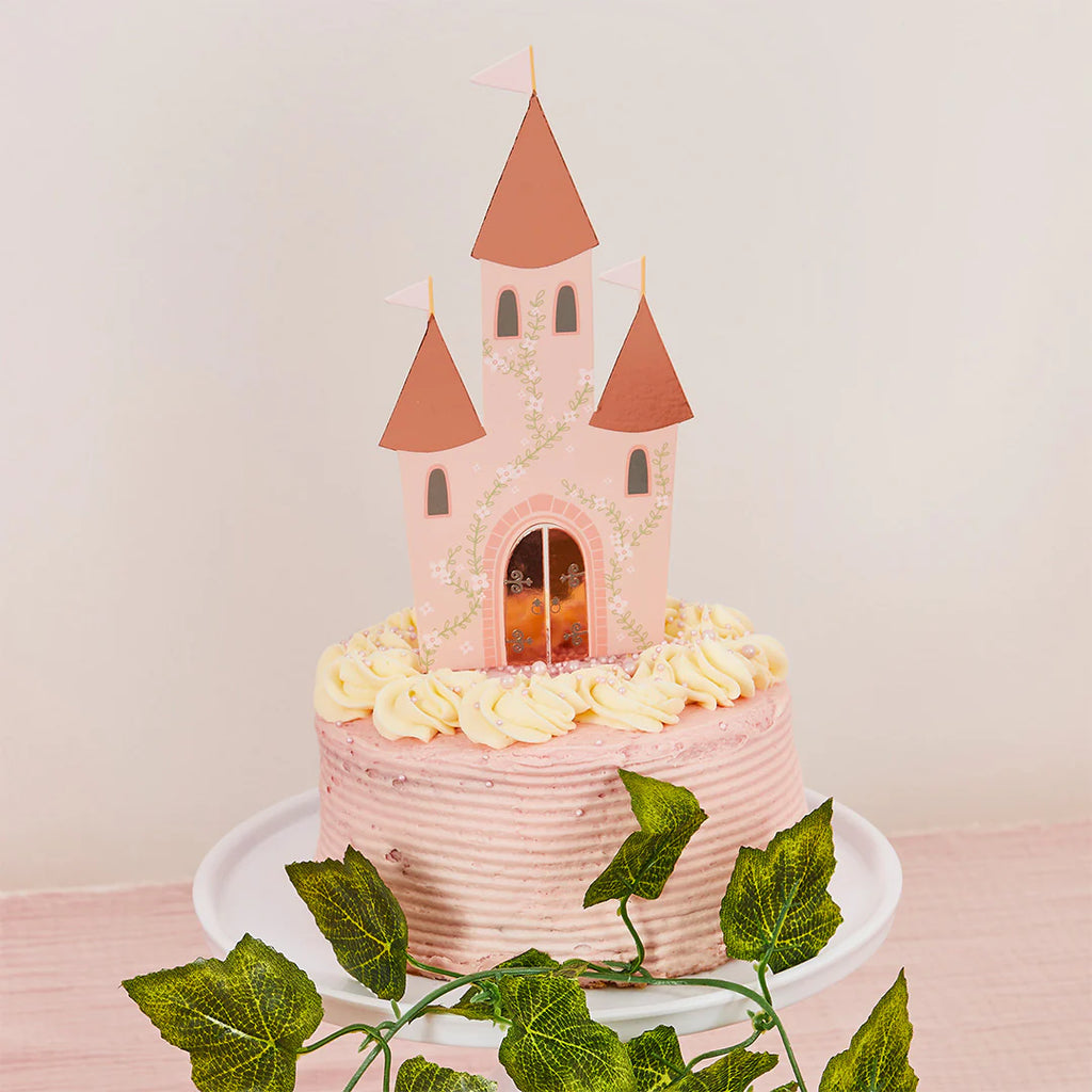 Prinzessinnen Schloss Cake Topper