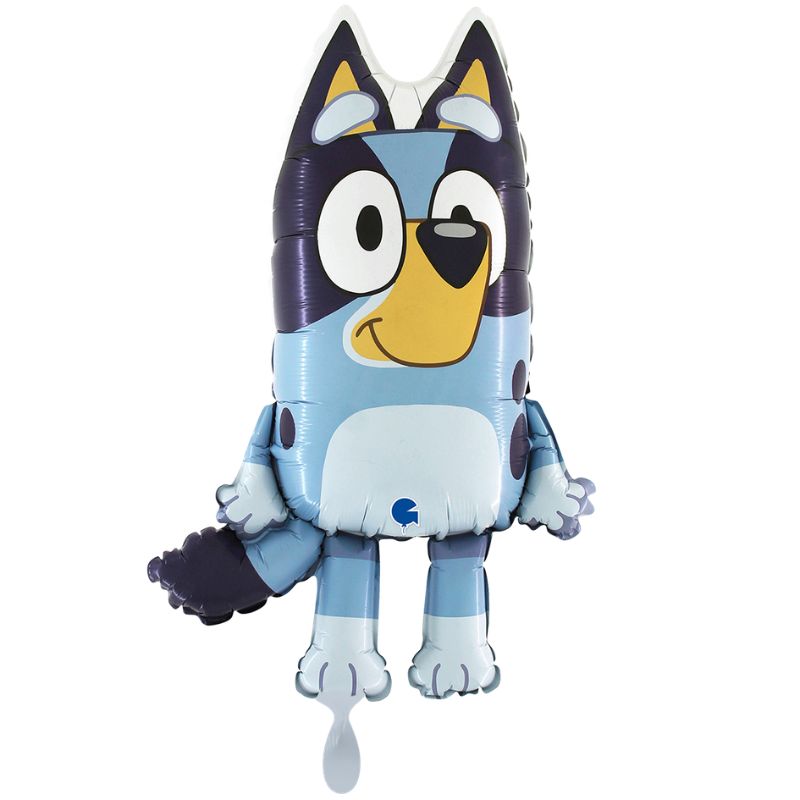Bluey Folienballon / Blau
