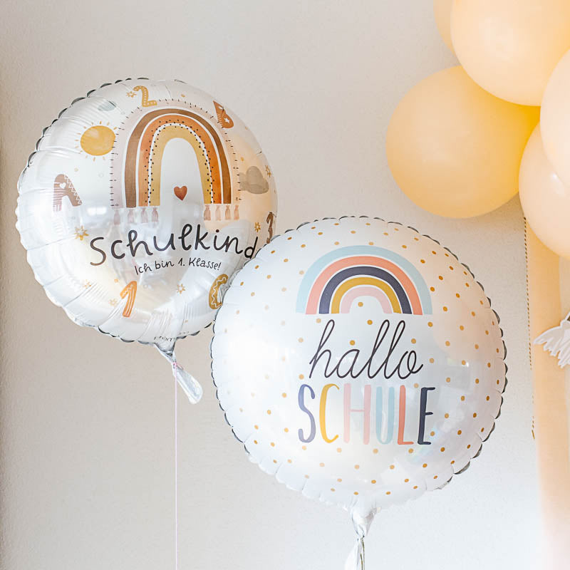 einschulung ballons