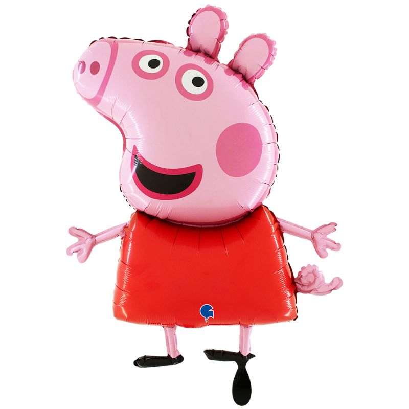 Peppa Wutz Folienballon / Rot