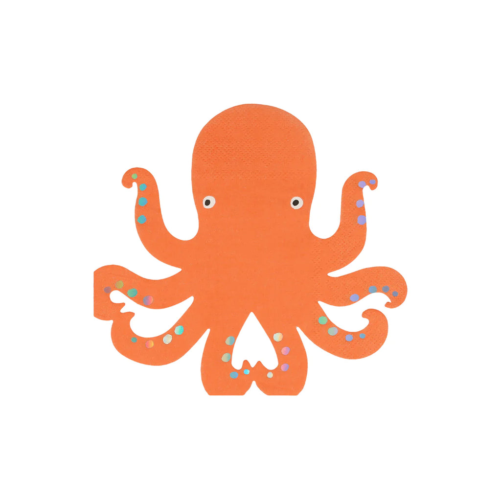 Oktopus Servietten 