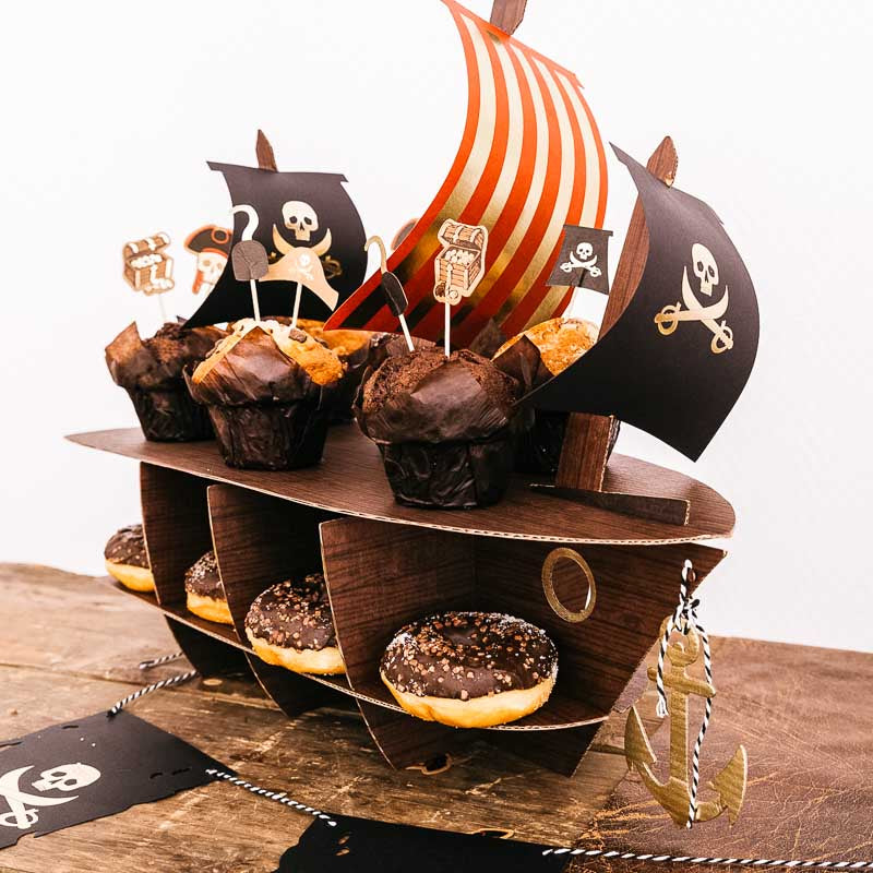 Piraten Cupcake Topper 