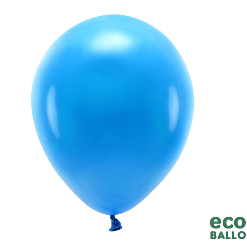 eco ballons 10 stueck blau
