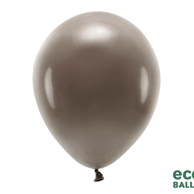 10 ECO Ballons braun