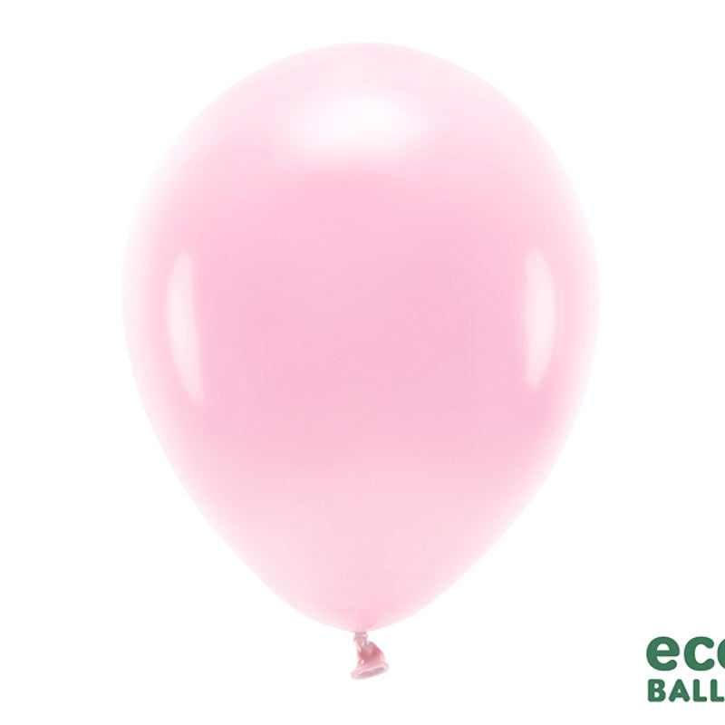 10 ECO Ballons hell rosa