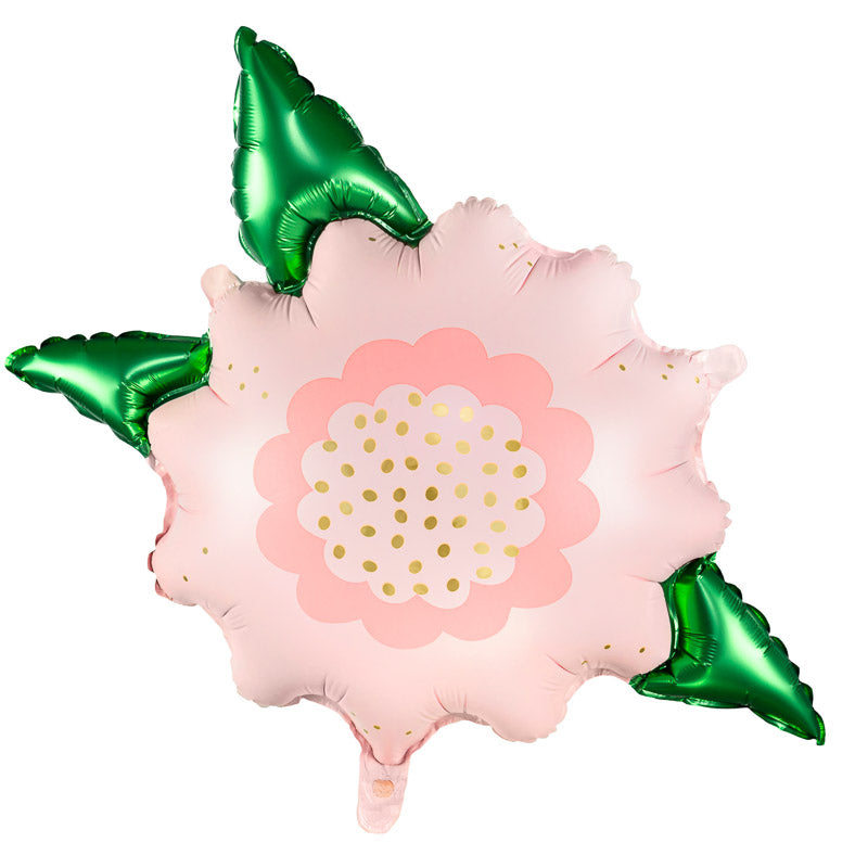 Blumen Folienballon - Rosa