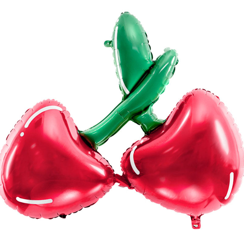 folienballon kirsche rot
