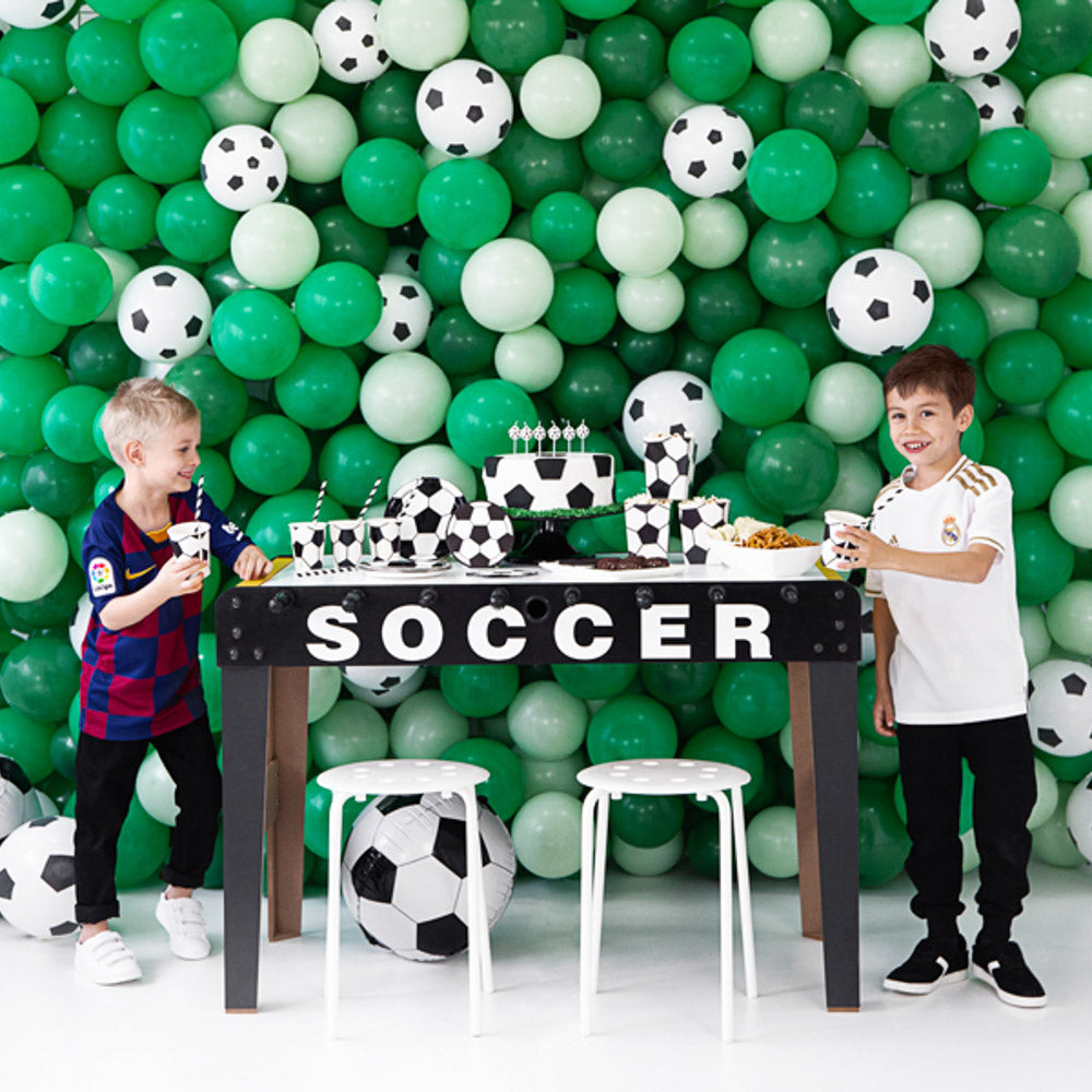 200 Stück Fußball-Konfetti – Für Jungen-Geburtstag, Babyparty & Fußball-Motto-Deko