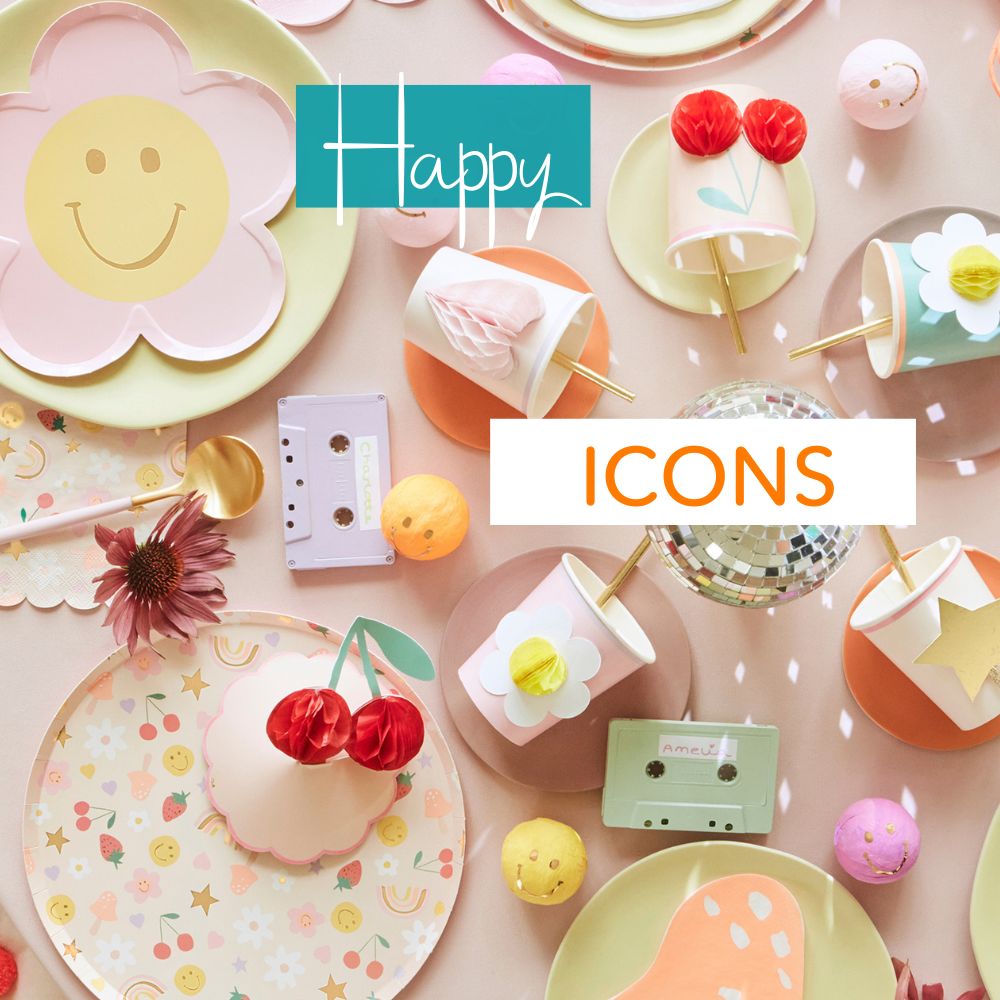 happy icons party deko