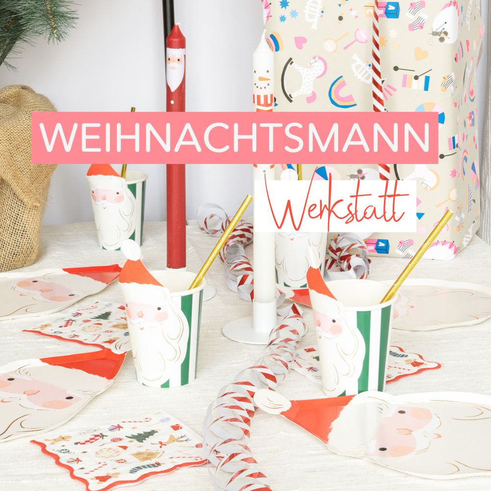 weihnachtsmann deko