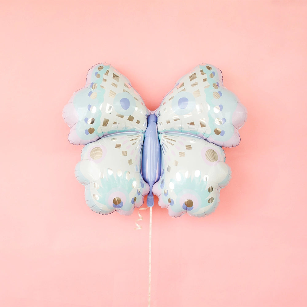 Schmetterling Folienballon / Lila