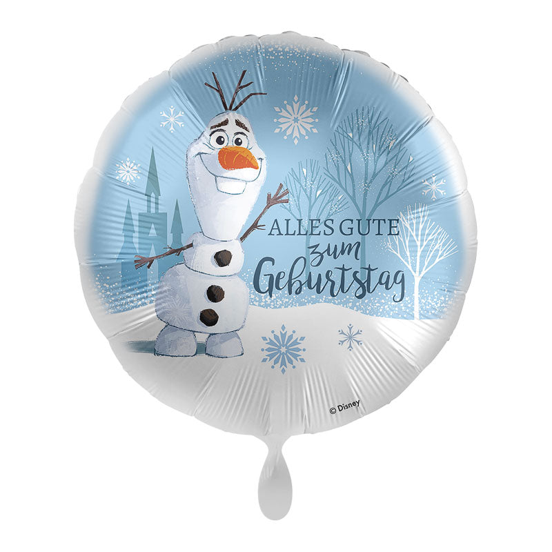Olaf Folienballon Rund / Frozen