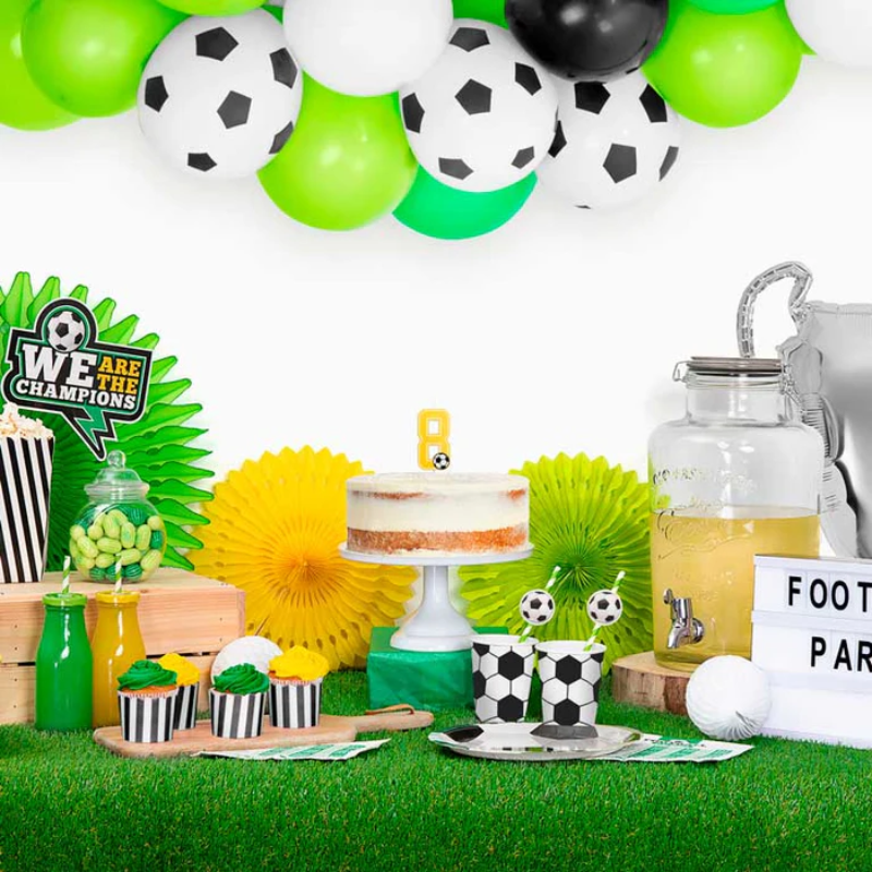 fußball party ballons