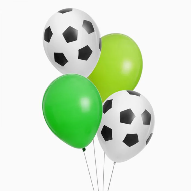 fußball party ballons