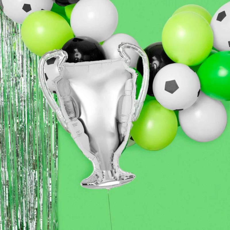 Pokal Folienballon Silber
