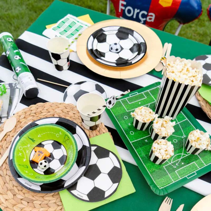 Fußball Feld Partyteller 