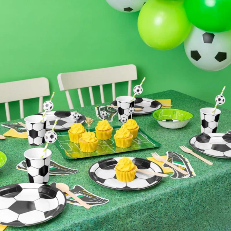 Fußball Feld Partyteller 