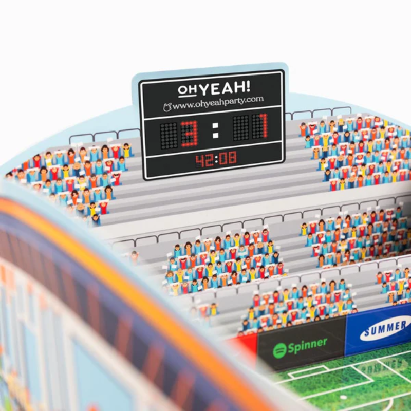 Fußball Station Snack Display