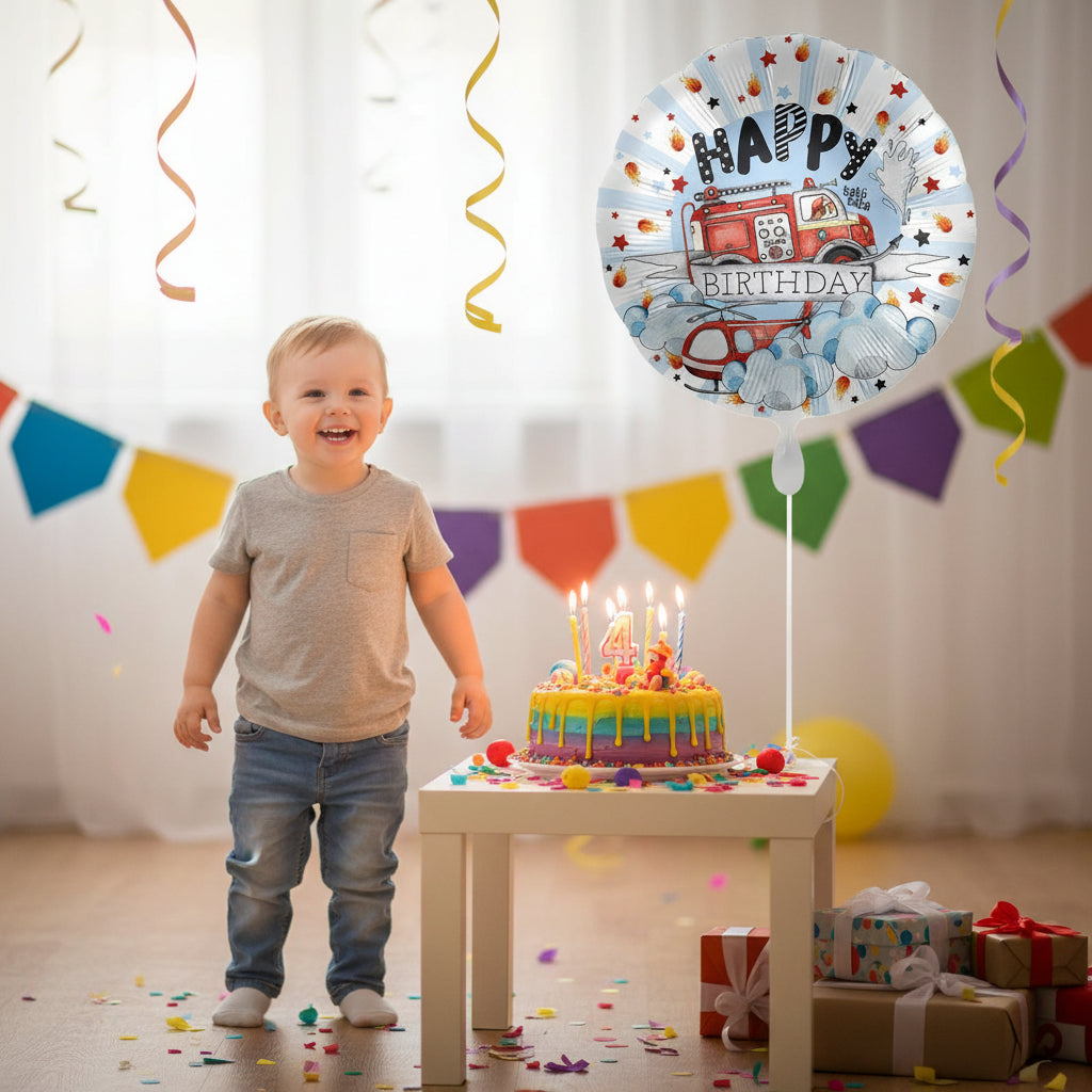 feuerwehr ballon rund