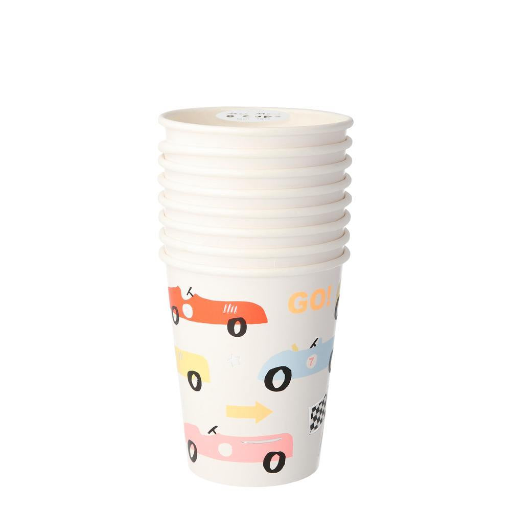 Rennauto Party Becher