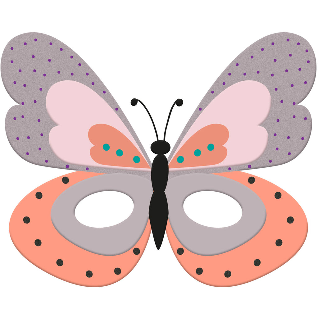 Metter Mask Schmetterling Deko für den Kindergeburtstag – Printfetti