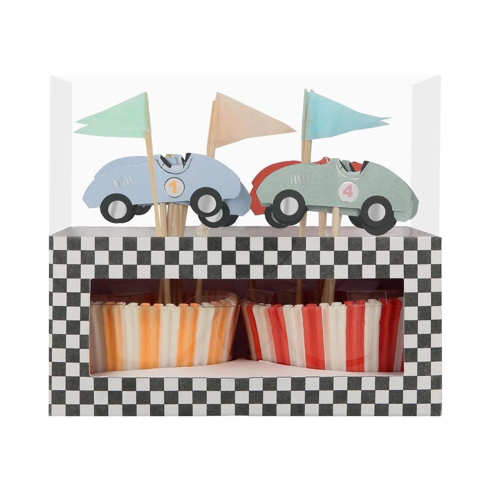 Rennauto Cupcake Kit