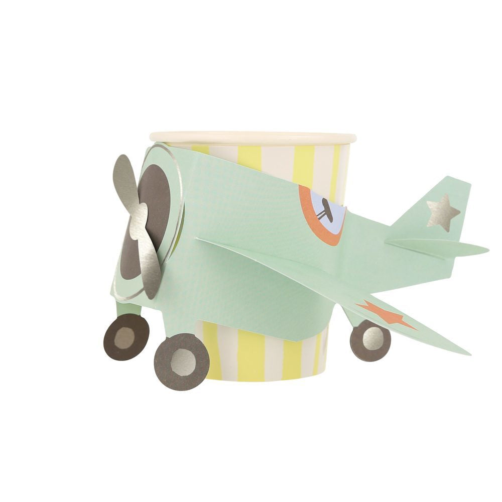 Flugzeug Becher