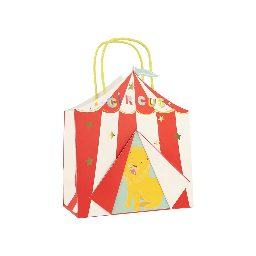 geschenk zelten Zirkus Zelt Geschenk Tüten (8 Stück) – Printfetti