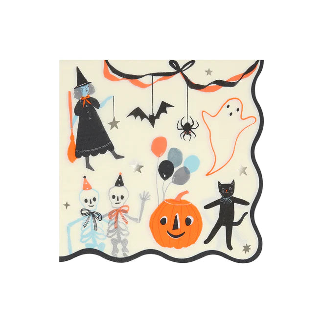 Vintage Halloween Servietten