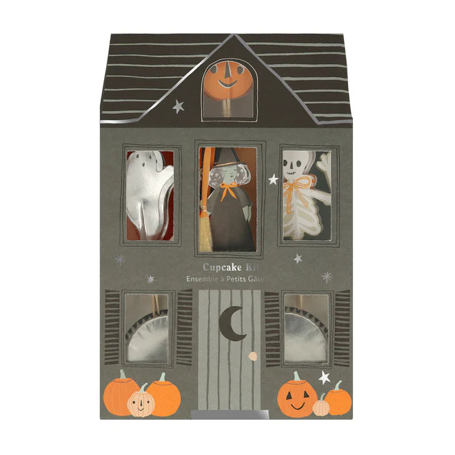 Halloween Cupcake Kit / Gruselhaus 