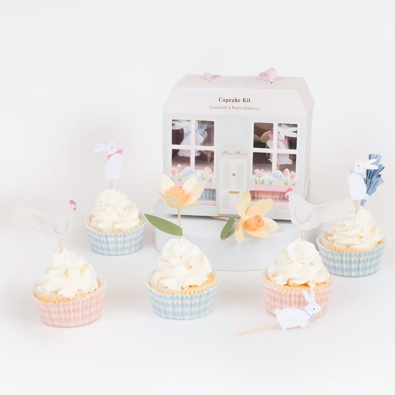 Osterhasen Cupcake Kit / Easter Cottage