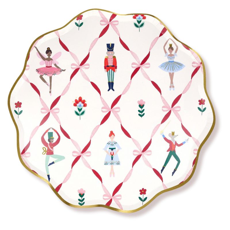 Nussknacker & Ballerina Party Teller 