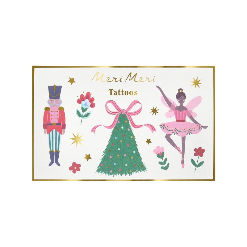 Nussknacker & Ballerina Kinder Tattoos
