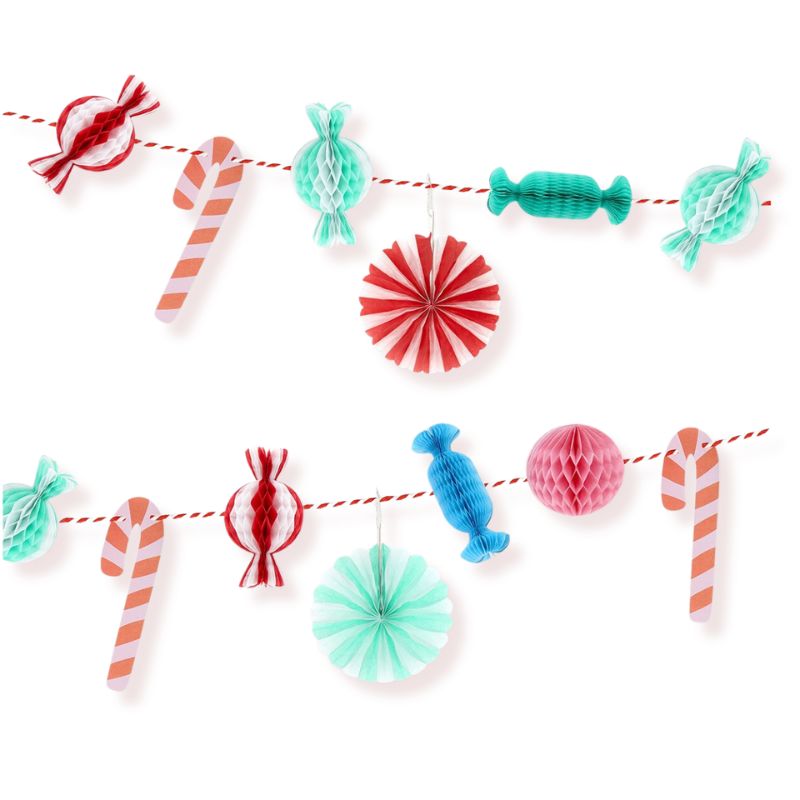Mini Candy Waben Girlande