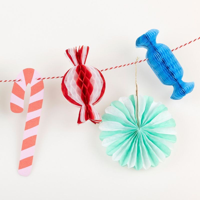 Mini Candy Waben Girlande