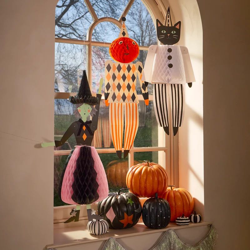 Meri Meri 3D Halloween Deko / Hängedeko (3 Stück) – Printfetti