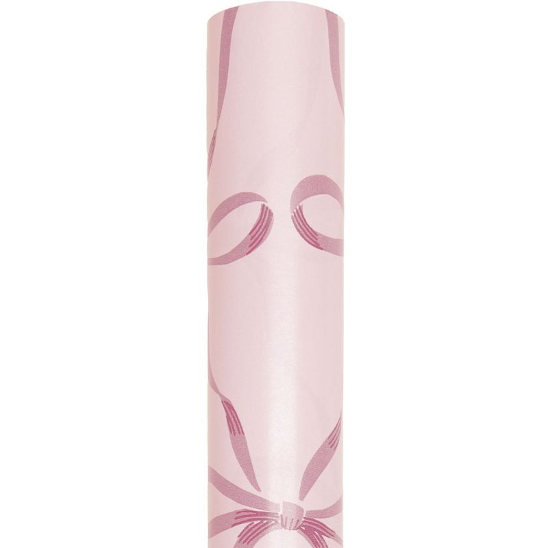 Schleifen Geschenkpapier / Rosa