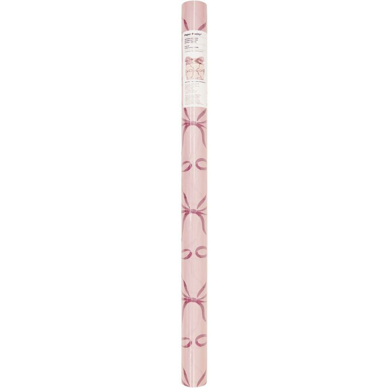 Schleifen Geschenkpapier / Rosa