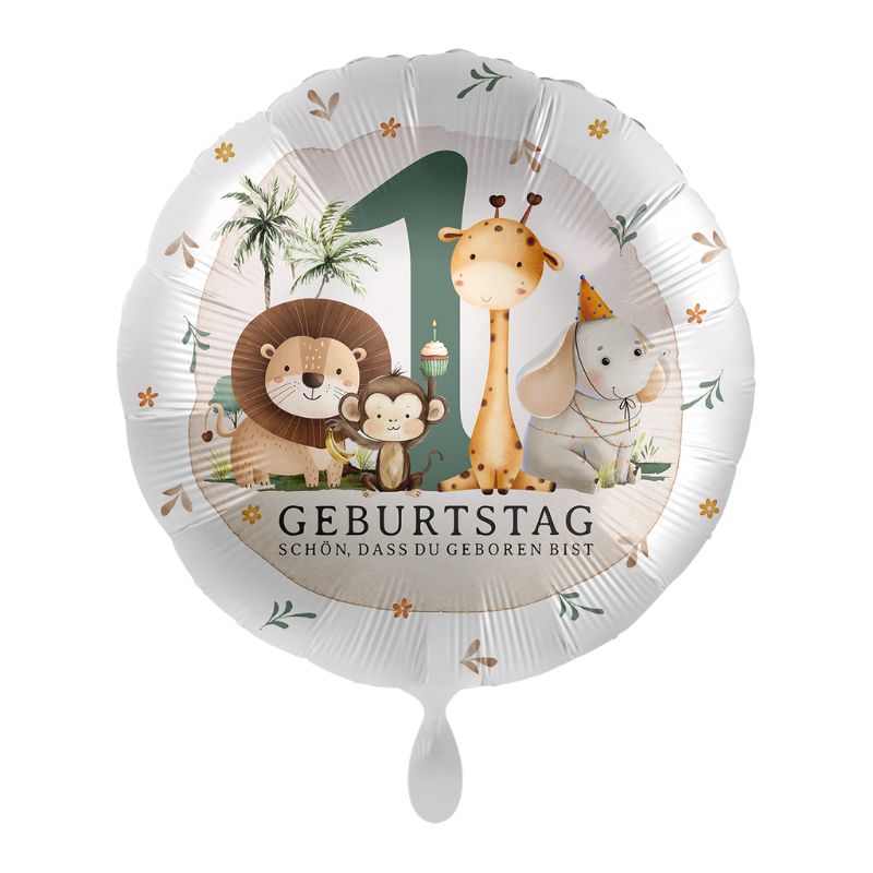 safari party ballon erster geburtstag
