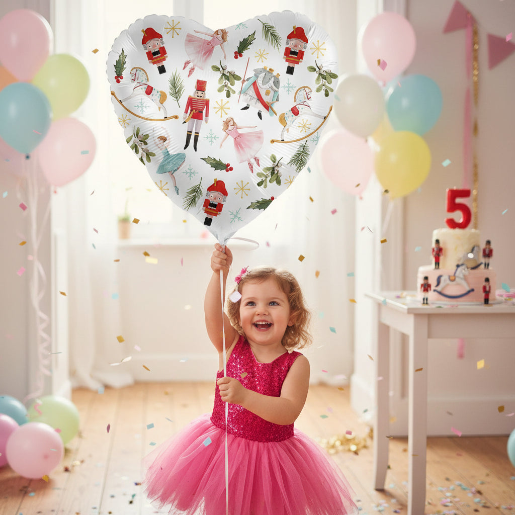 ballerina nussknacker ballon herz