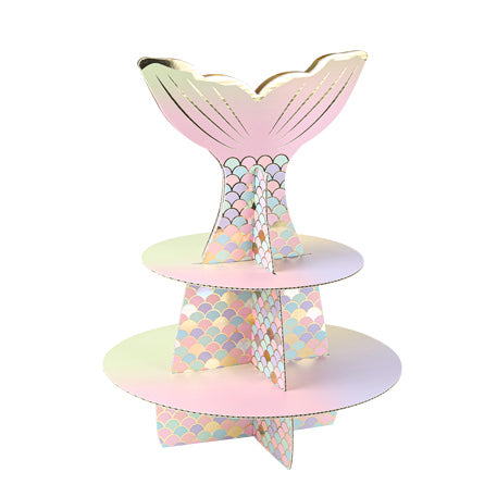 Cupcake Display - Meerjungfrau Flosse