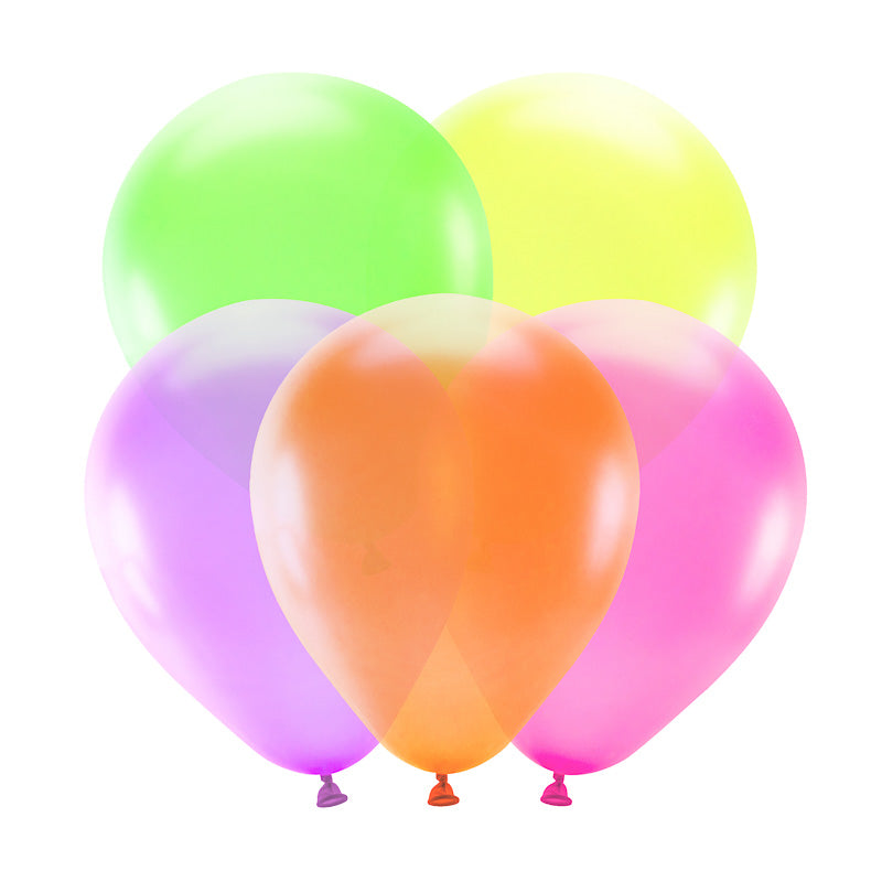 Neon Ballons (5 Stück)