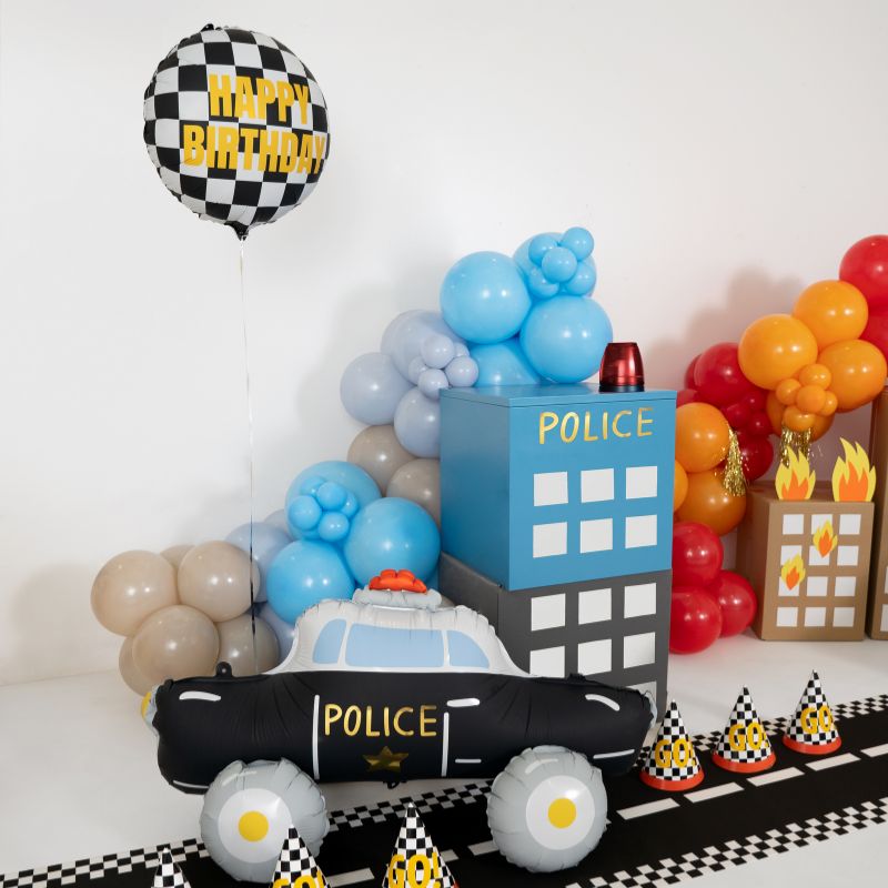 Polizei Auto Folienballon