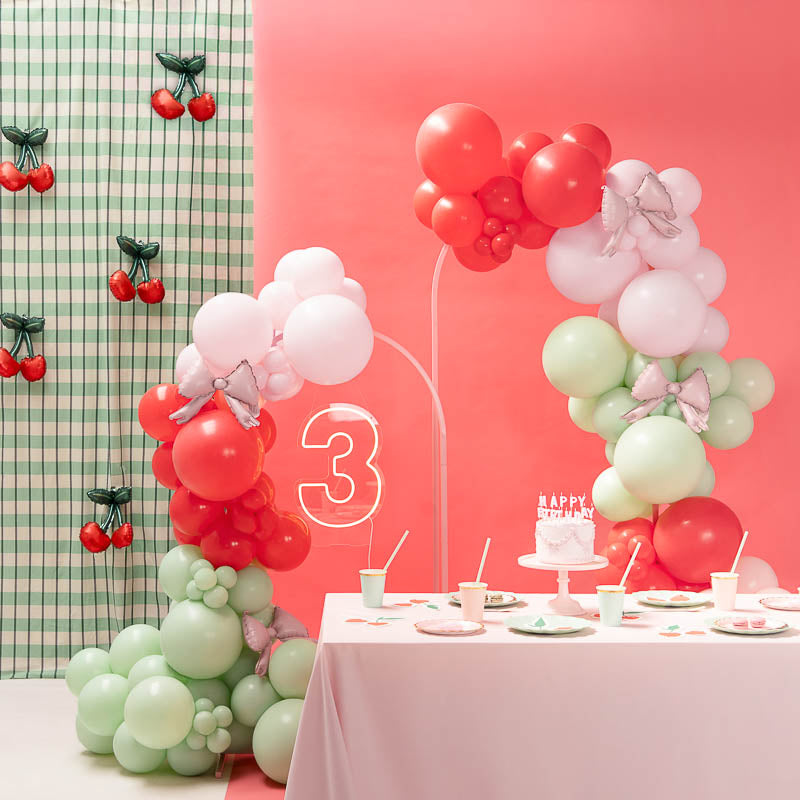 Mini Schleifen Folienballons 