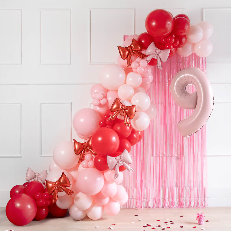 Mini Schleifen Folienballons 
